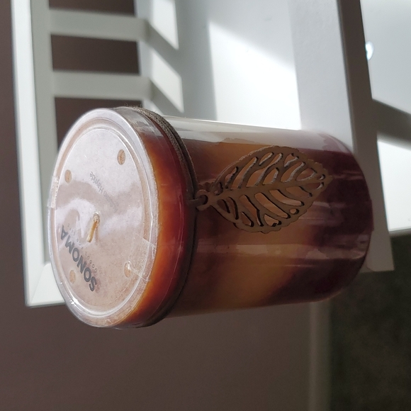 Sonoma Accents New Sonoma Autumn Hayride Pillar Candle Poshmark